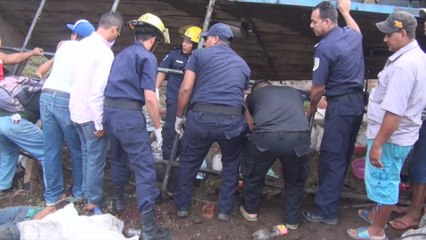 Cuatro muertos y 45 heridos deja vuelco de camión en el noroeste de Nicaragua