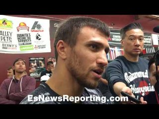 Vasyl Lomachenko on fighting Manny Pacquiao : "Maybe 135!" - EsNews Boxing