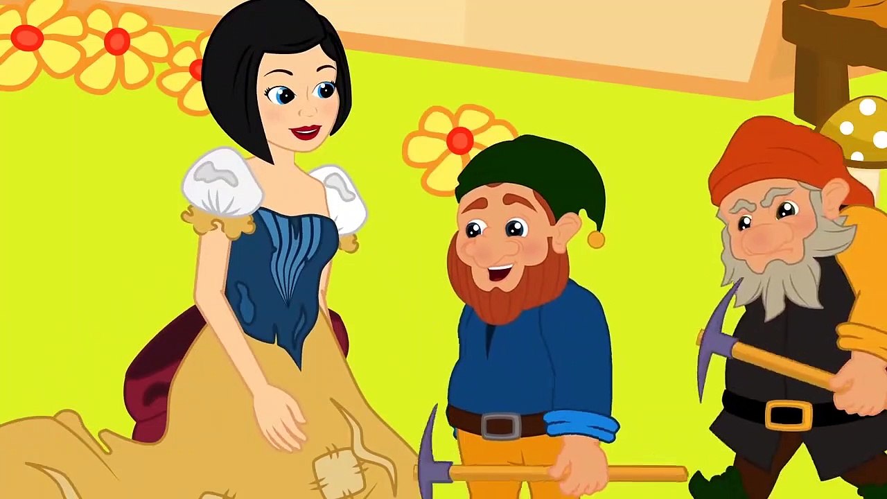 Blanche Neige et les 7 Nains _ 1 Conte   4 comptines et chansons  _ dessins ani