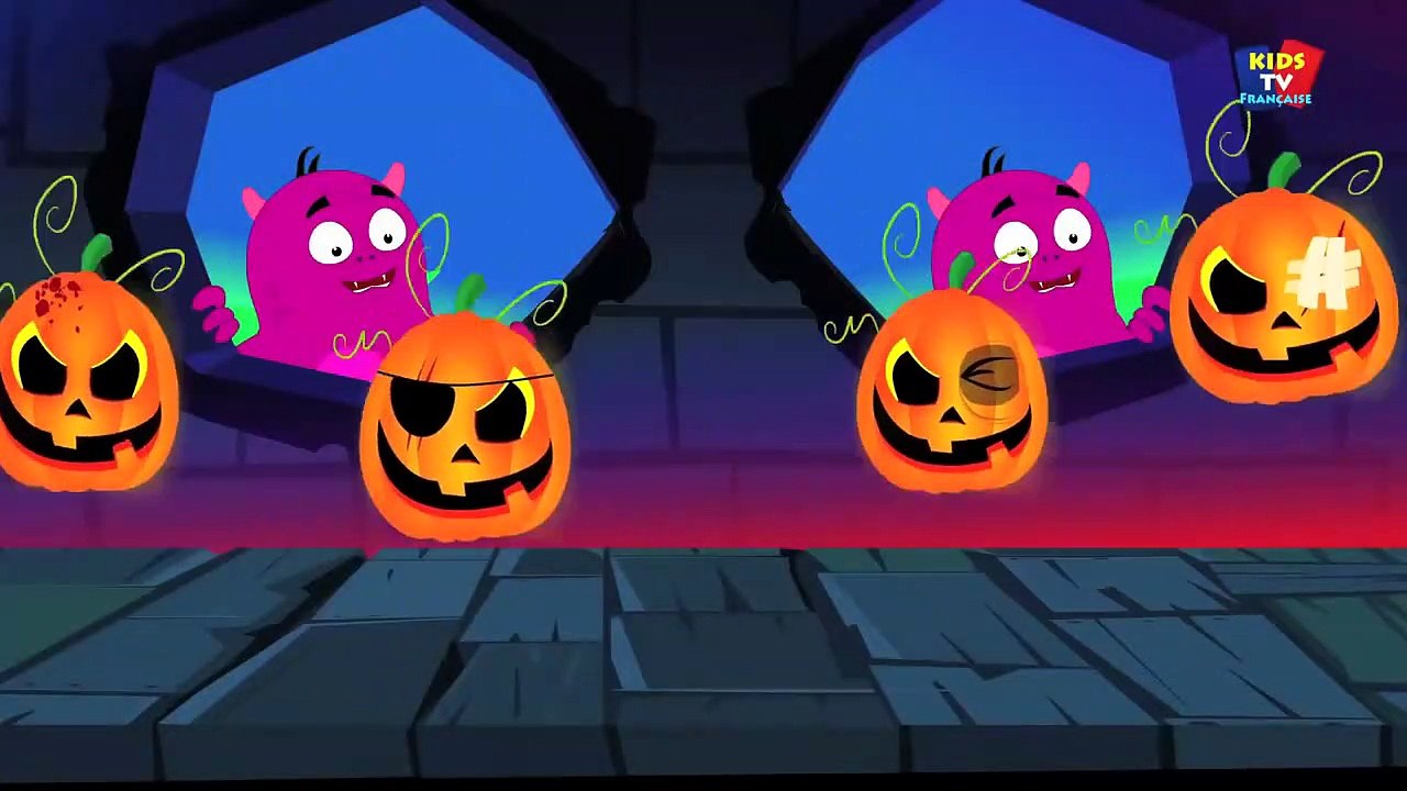 Doigt Famille _ Effrayant citrouille chanson _ Comptine pour  enfants _ Scary Pu