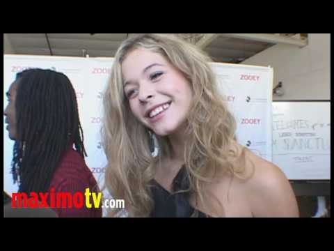 Sasha Pieterse Interview at ZOOEY MAGAZINE Launch Event