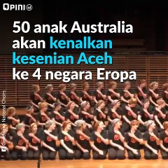 Anak-Anak Australia Nari Aceh