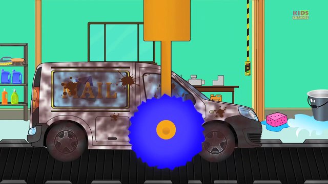 Mail Truck _ Car Wash _ Trucks for Toddlers-
