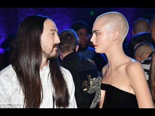MTV Movie and TV Awards Cara Delevingne goes blonde