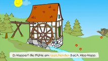 Es klappert die Mühle am rauschenden Bach  - Kinder