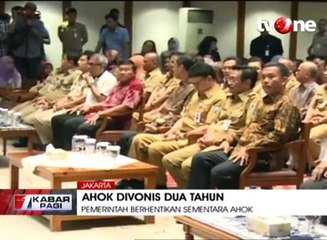 Pemerintah Berhentikan Sementara Ahok