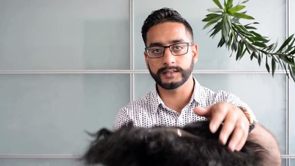 L1 Stock Fine Mono with Folded Lace Front Toupee for Men _ Lordhair