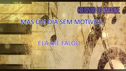 KARAOKE FOLHA SECA - AMADO BATISTA