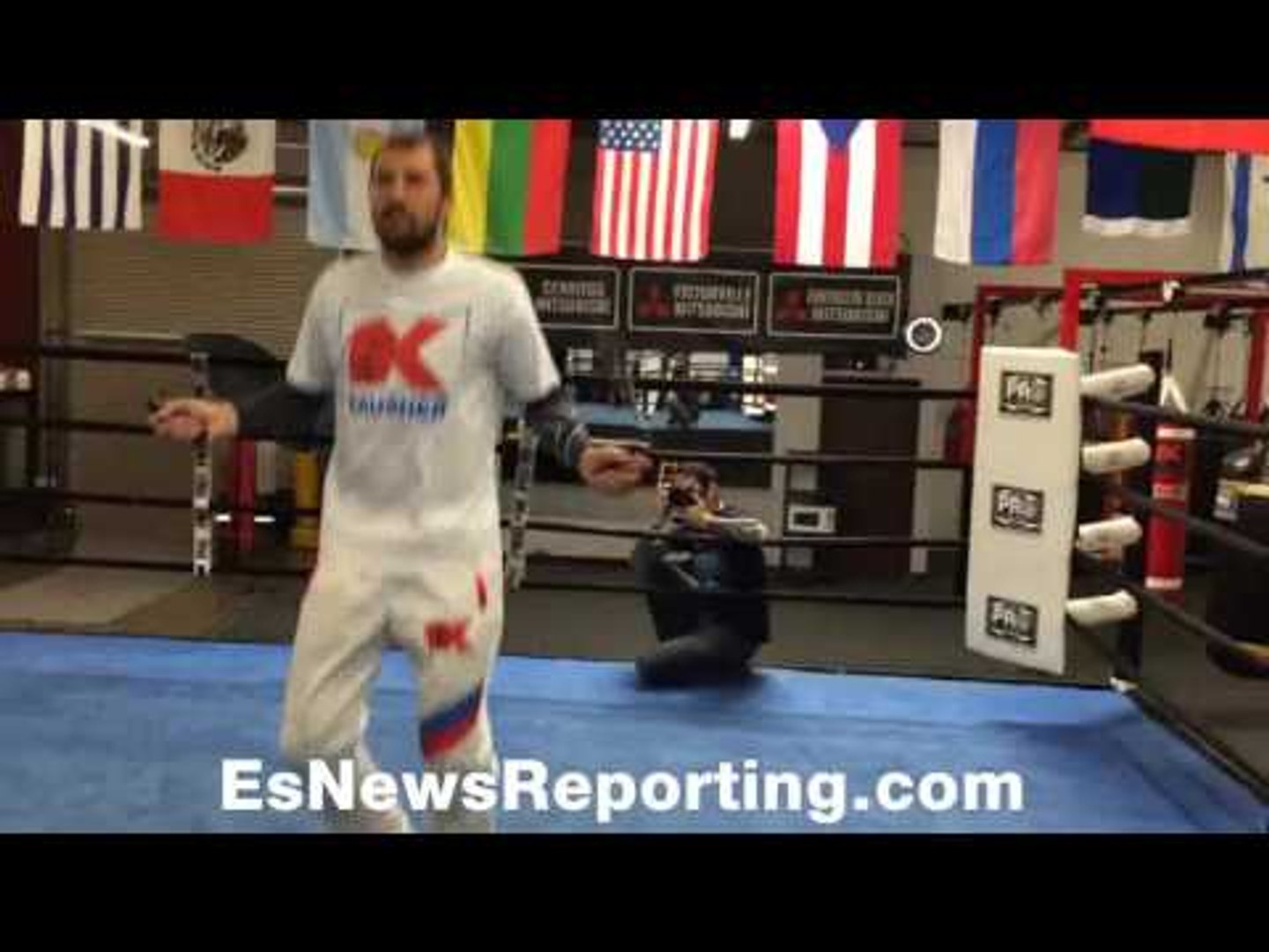 ⁣Sergey Kovalev jumping rope - EsNews Boxing