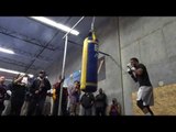 Andre Ward Killing The Heavy Bag looks Ripped - EsNews Boxing