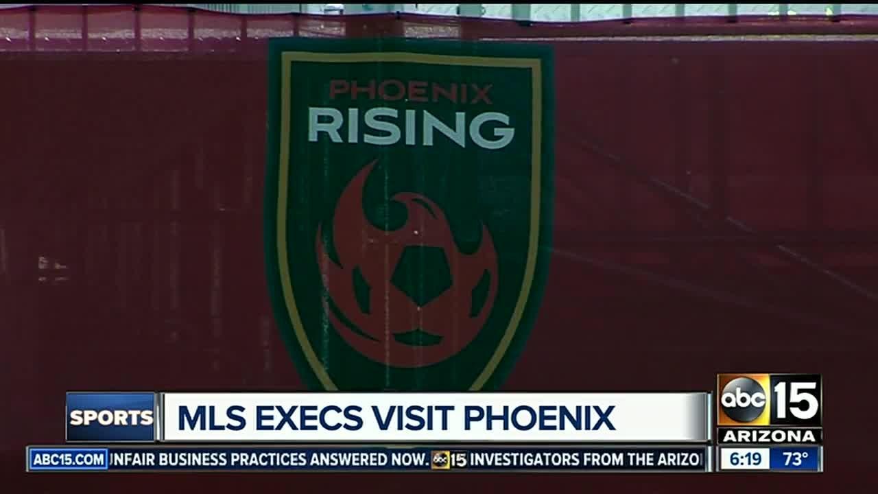 MLS executives visit Phoenix over bid for Phoenix Rising team