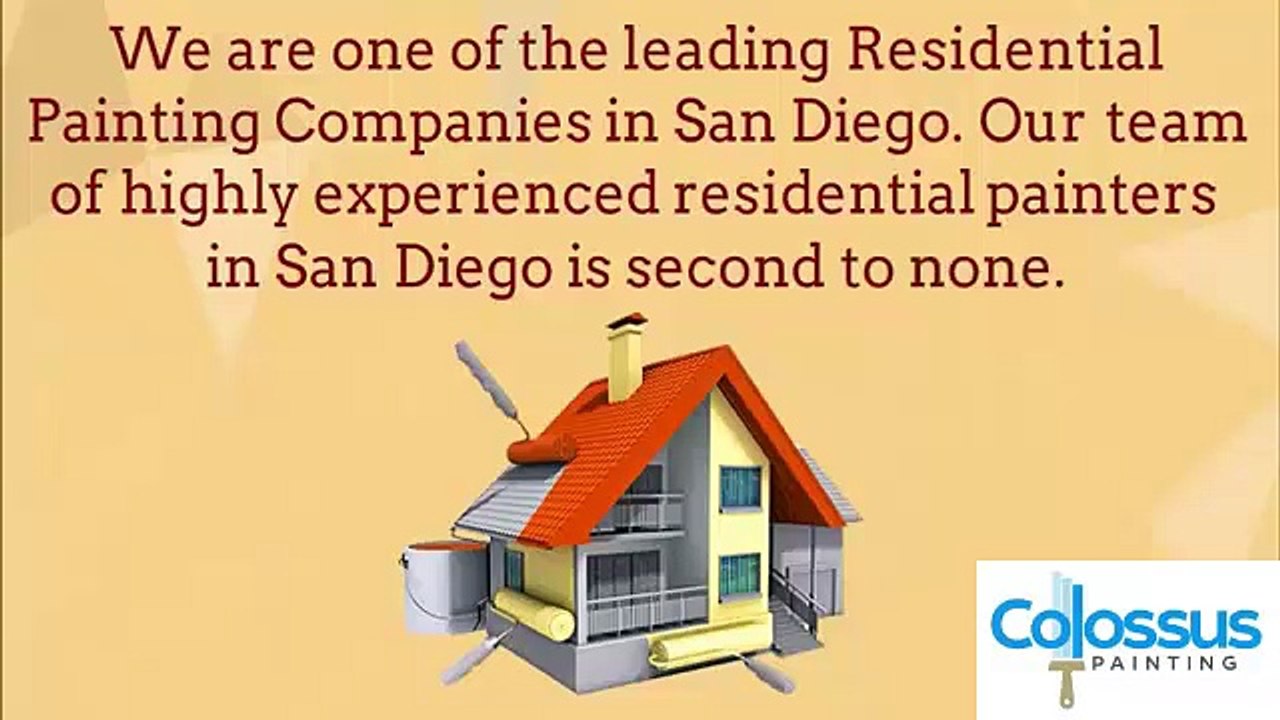 Residential Painting Services By Colossus Painting