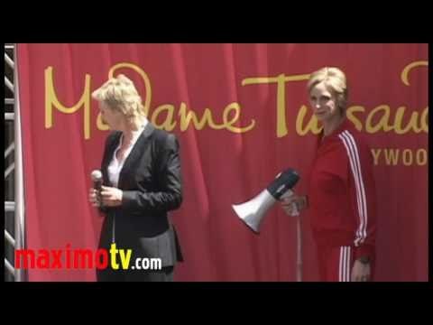 Glee JANE LYNCH WAX FIGURE UNVEILING Event at Madame Tussauds Hollywood