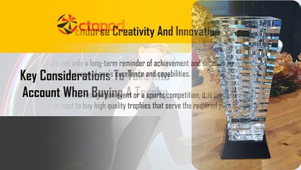 Key Considerations to Take into Account When Buying a Trophy