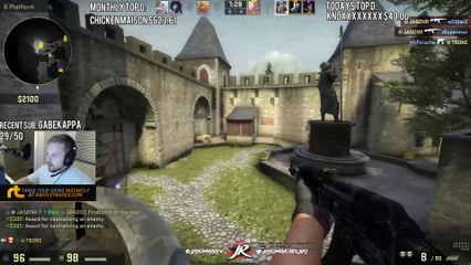 CSGO: JasonR ace and last bullet flick