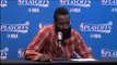 James Harden Postgame News Conference Rockets vs Spurs Game 5 _ May 9, 2017