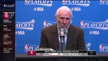 Gregg Popovich Postgame News Conference Rockets vs Spurs Game 5 _ May 9, 2017