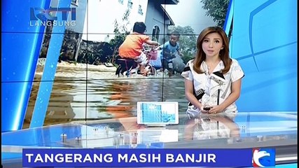 Sudah Sepekan Banjir Rendam Puluhan Rumah di Tangerang