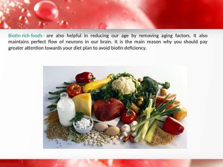 Boost your health standards by including biotin food items