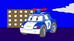 Robocar Poli  Cars Collection_ Rescue Team_ Learn to Paint English Colors Demo