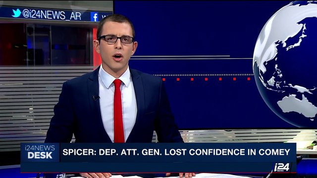 i24NEWS DESK | Democrats concerned over firing of FBI director | Wednesday, May 10th 2017