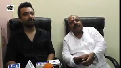 Ajaz Khan Press Conference Who is most important Man or cow