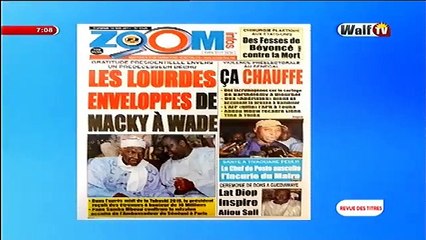 Revue de presse Walftv du 10 mai 2017