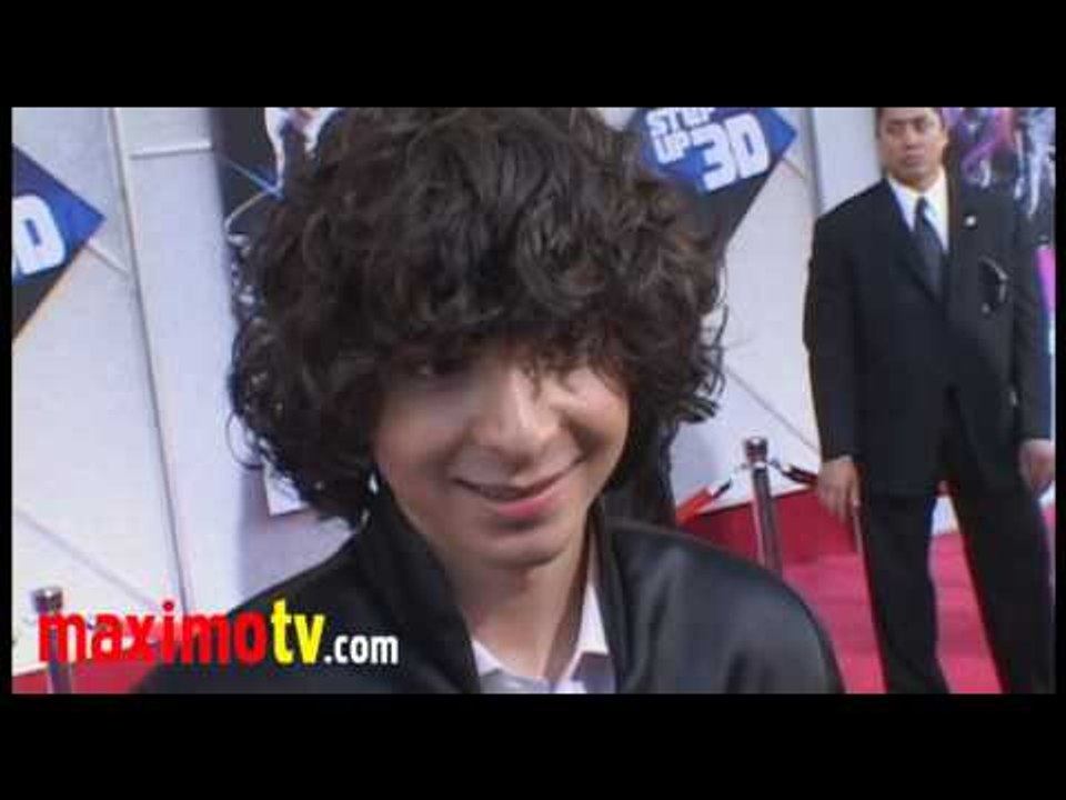 Adam Sevani Interview at "STEP UP 3D" Los Angeles Premiere August 2, 2010