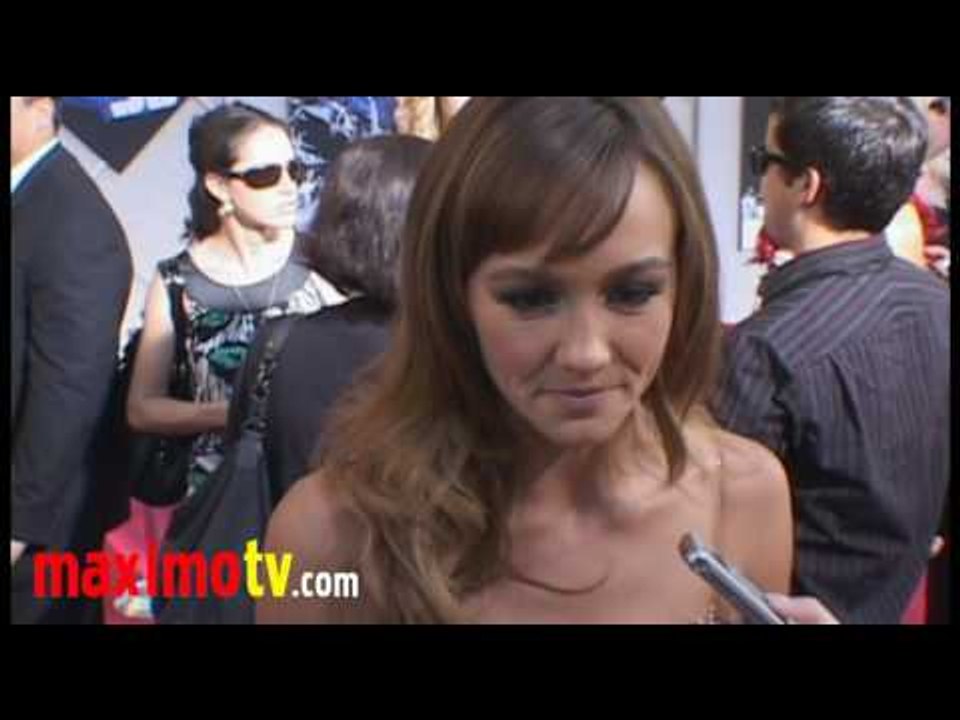 Sharni Vinson Interview at "STEP UP 3D" World Premiere in Los Angeles August 2, 2010