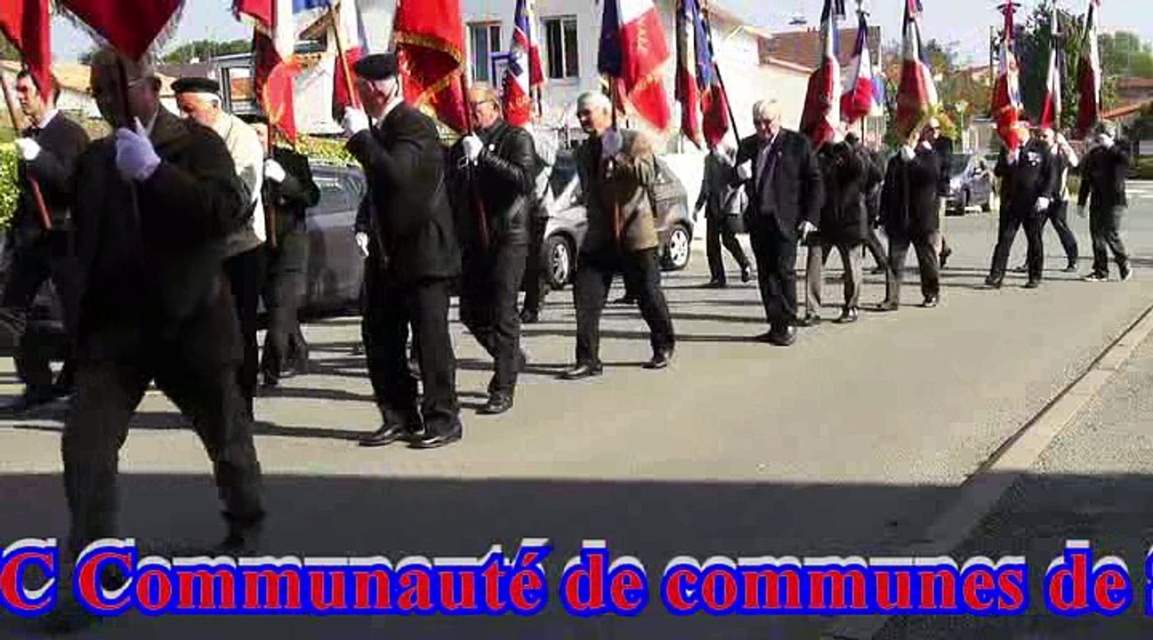 8 Mai 2017 Rassemblement des sections UNC communauté de communes de St Fulgent