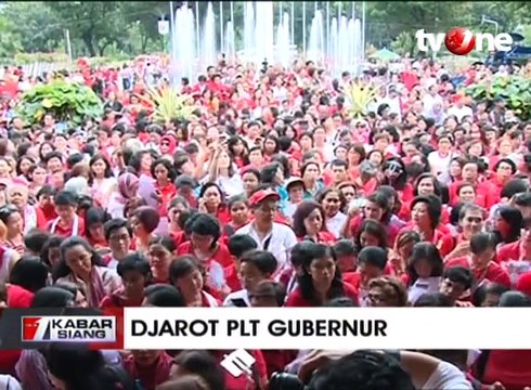 Jabat PLT Gubernur DKI, Djarot Terima Warga di Balai Kota