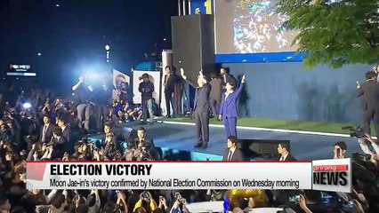 Moon Jae-in begins first day of five-year presidency