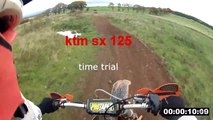 ktm sx 125 vs yamaha y trials