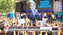 Moon Jae-in's key national defense and foreign policy pledges