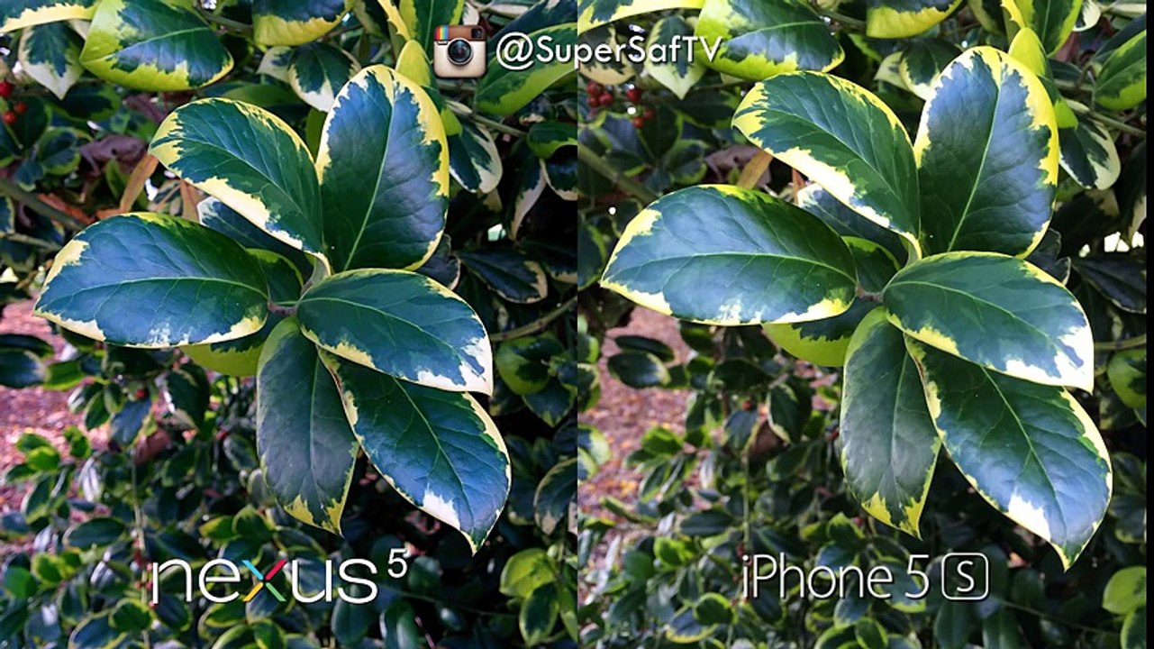 Nexus 5 vs iPhone 5s - Camera Test Comparison