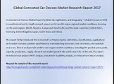 Global Connected Car Devices Market Research Report 2017