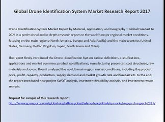 Global Drone Identification System Market Research Report 2017