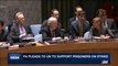 i24NEWS DESK | PA pleads to UN to support prisoners on strike | Wednesday, May 10th 2017
