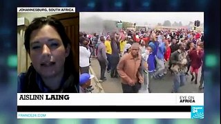 Protests over lack of social housing continue in Johannesburg