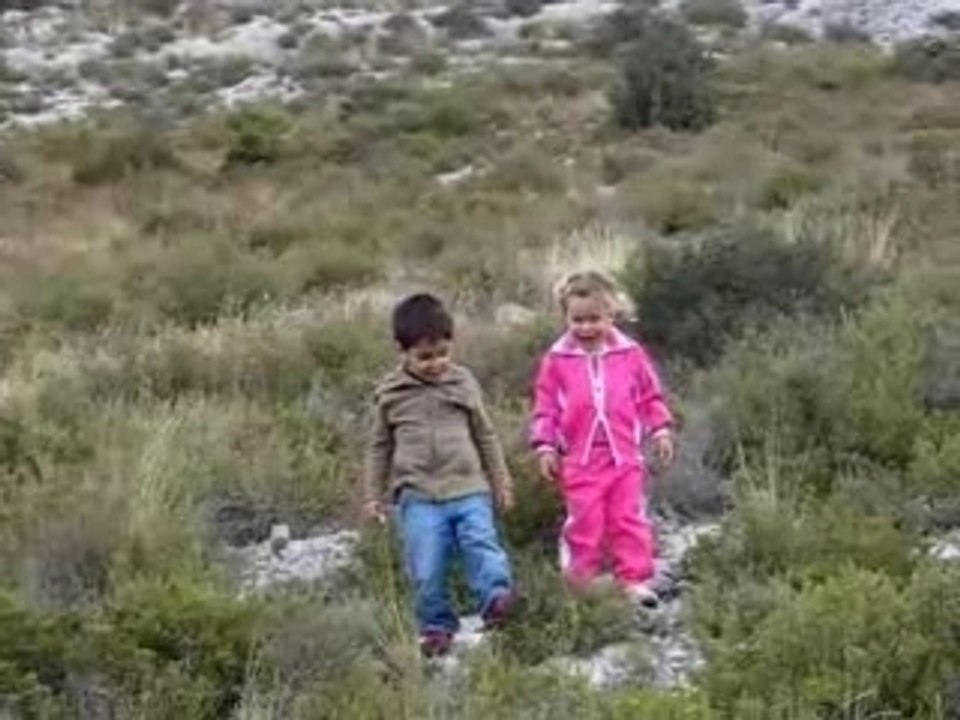 Téo e Julia Alpilles 26-09-07