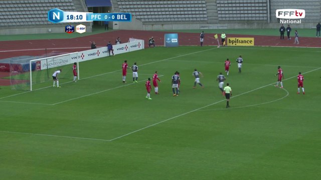 Corner trop haut et directement en sortie de but.