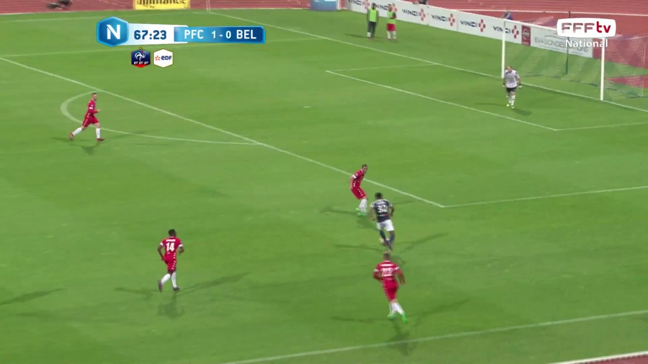 Super arrêt du gardien de Belfort.