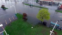Unedited- Video of Flooding Montreal West Island