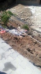 Kirikkale imam hatip duvarı çöktü