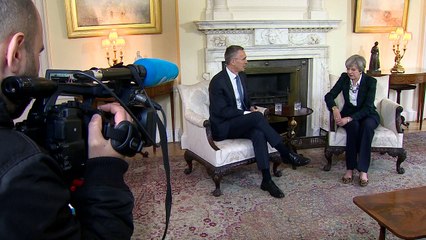 NATO Chief Stoltenberg meets with Theresa May