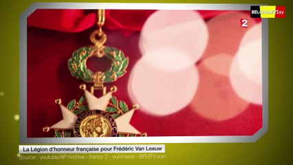 La Légion d'honneur française pour Frédéric Van Leeuw