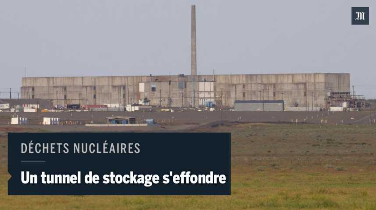 États-Unis : un tunnel de stockage s'effondre sur un site nucléaire