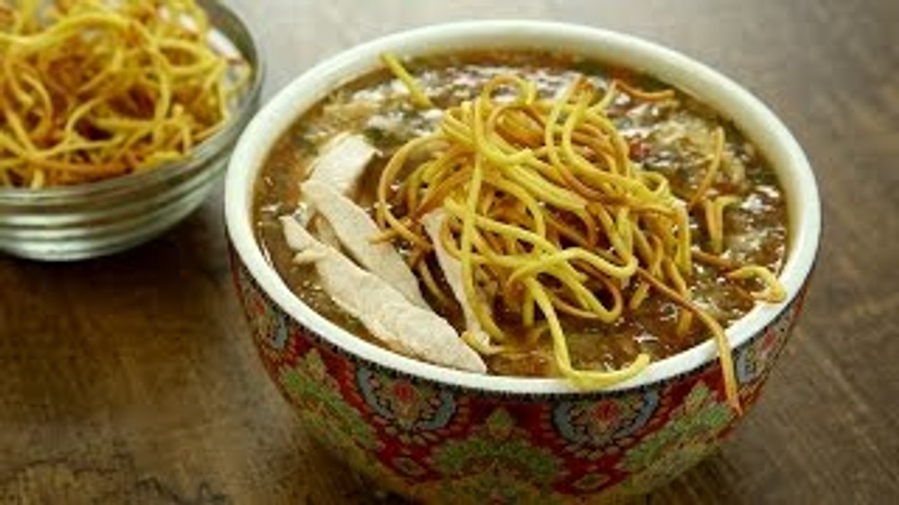Chicken Manchow Soup Recipe | Indo Chinese Recipes | Restaurant Style Soup Recipe by Varun Inamdar