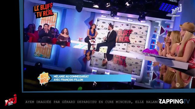 Ayem draguée par Gérard Depardieu dans une piscine, elle balance