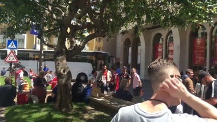 Foot - C1 : Ambiance supporters avant Juventus - Monaco (1/5)